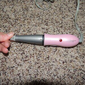 Professional curling iron by BaByli Nano Titanium Curling Iron Pink Works Tested